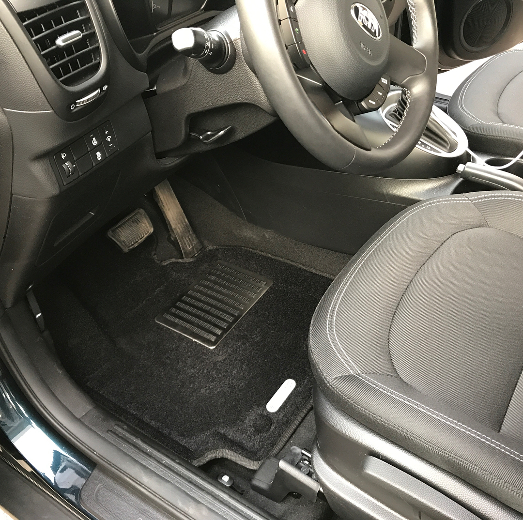 Коврики салона текст. 3D euro-std KIA Soul (2013-) (EM3D) NP1