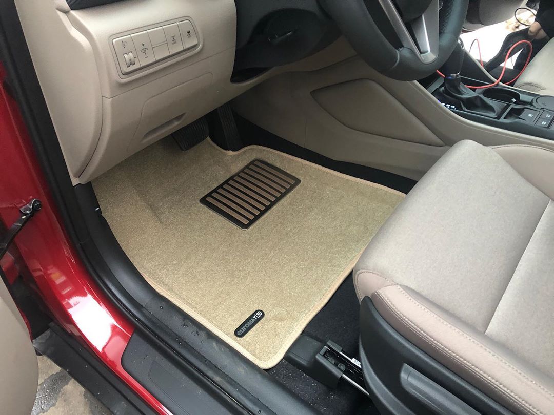 Коврики салона текст. 3D euro-std KIA Sportage (2016-) (EM3D) (БЕЖ) NP1