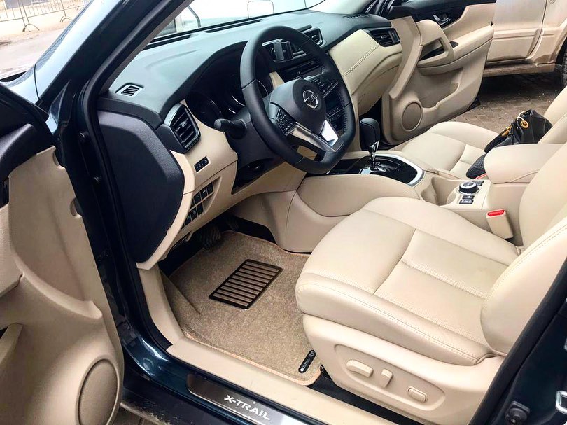 Коврики салона текст. 3D euro-std NISSAN X-trail (T32) (2015-) (БЕЖ) (EM3D) NP