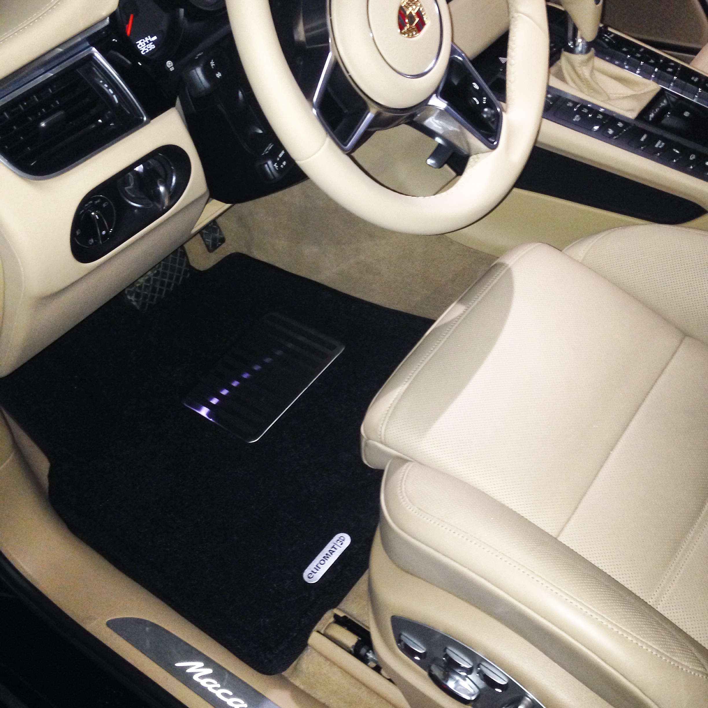 Коврики салона текст. 3D euro-std PORSCHE Macan (2014-) (EM3D) NP