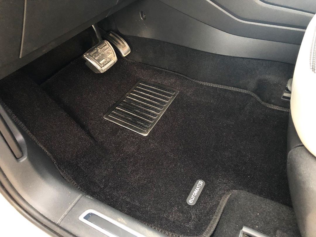 Коврики салона текст. 3D euro-std VOLKSWAGEN Tiguan (2017-) (Удлиненные) (EM3D) NP1