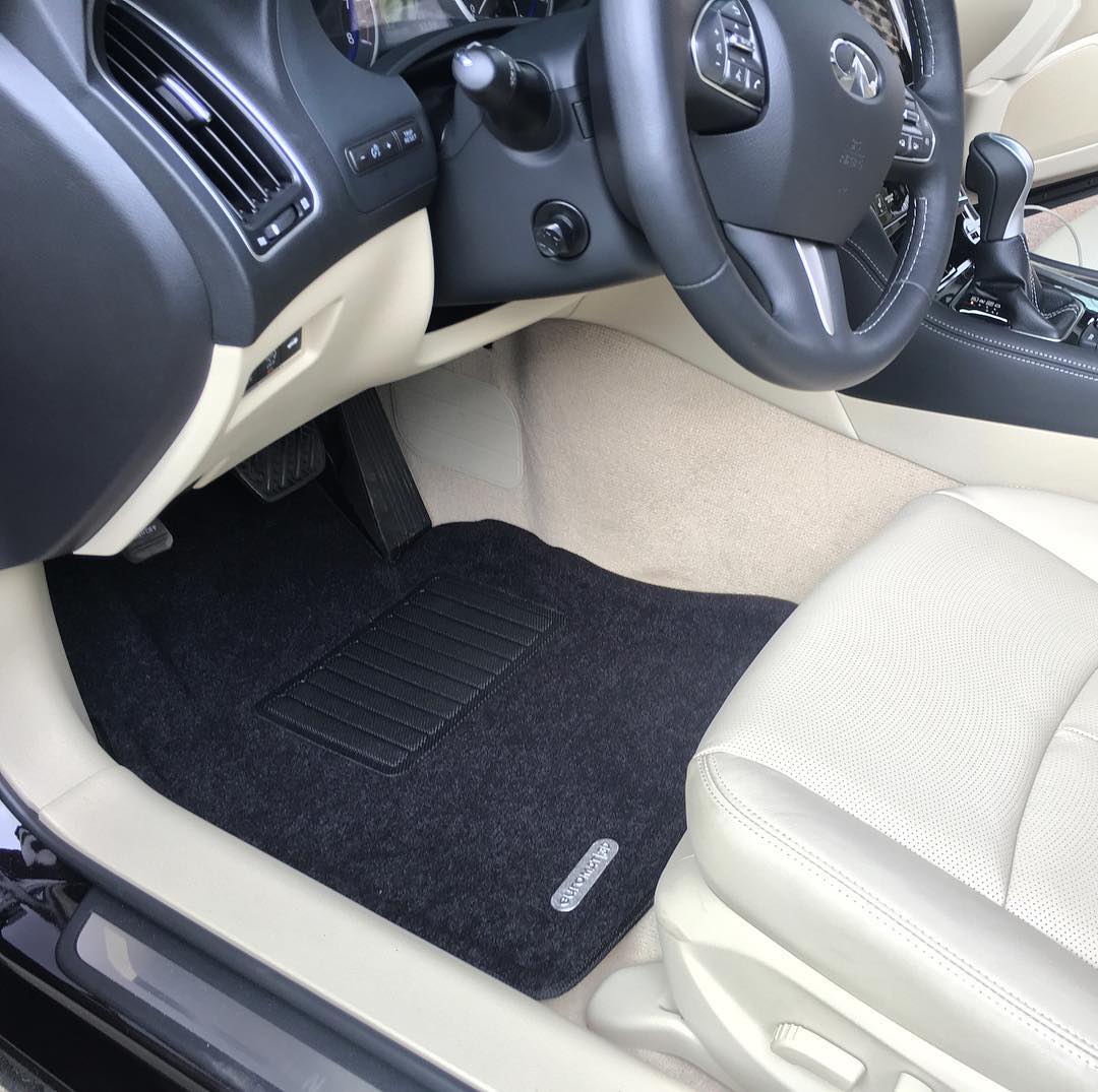 Коврики салона текст. 3D euro-std INFINITI Q 50 (2015-) (EMC3D) NP