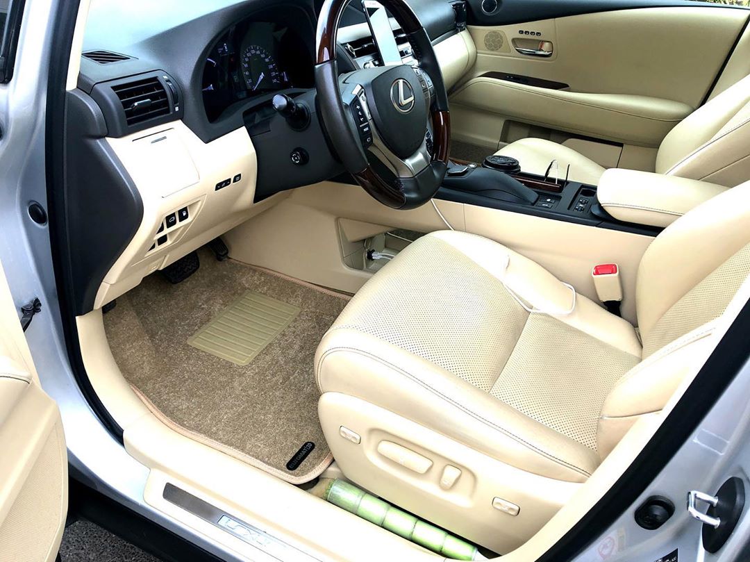 Коврики салона текст. 3D euro-std LEXUS RX (2009-2014) (БЕЖ) (EMC3D) NP
