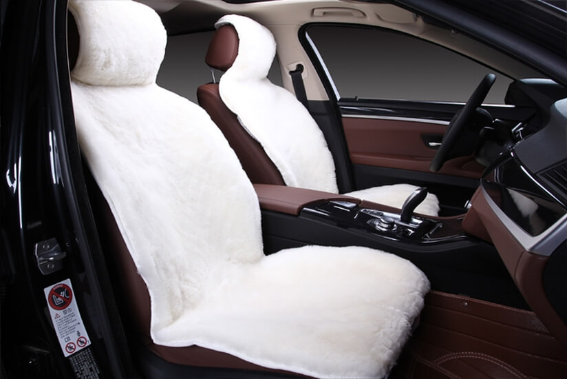 Меховые накидки из овчины, короткий ворс (Австралия)