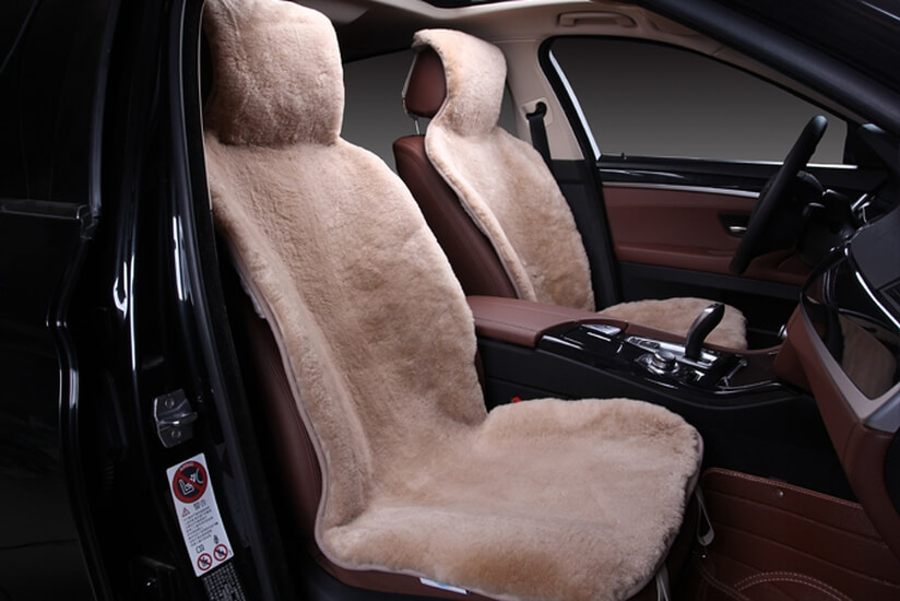Меховые накидки из овчины, короткий ворс (Австралия)